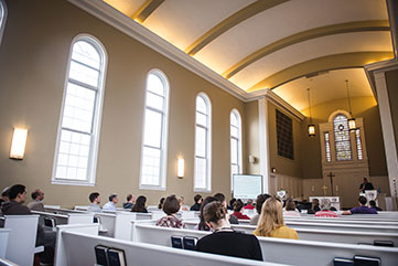 Photo of students walking on campus. Link to Tangible Personal Property.